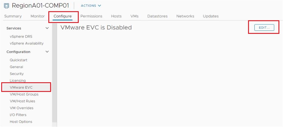 The Target Host Does Not Support The Virtual Machine's Current Hardware Requirements in vSphere console.