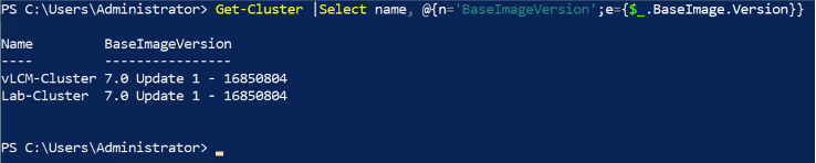 vSphere Lifecycle Manager (vLCM) Commands